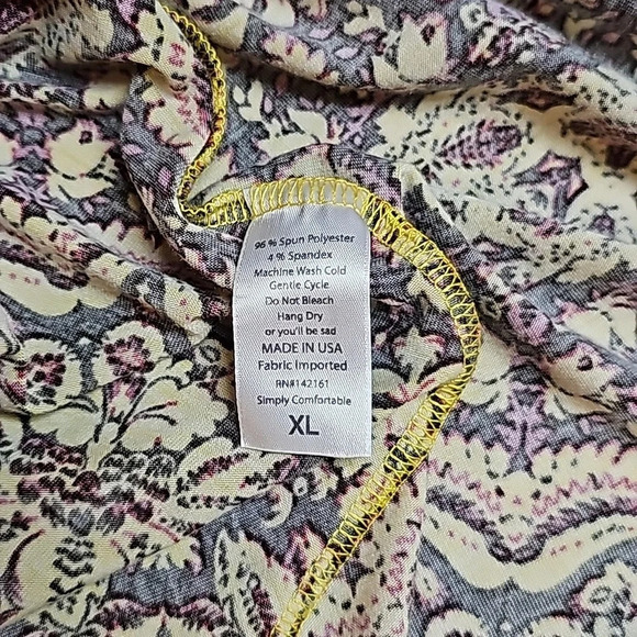 LuLaRoe Colorful Skirt Sz XL - Picture 7 of 8